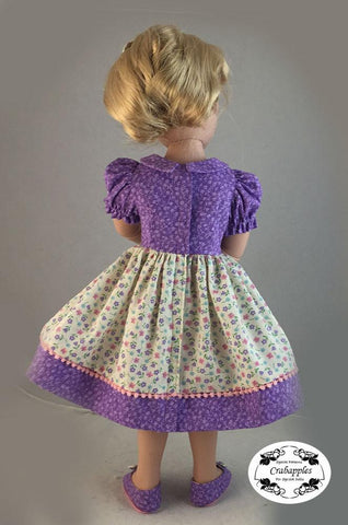 Crabapples A Girl For All Time School Girl Dresses Pattern for AGAT Dolls Pixie Faire