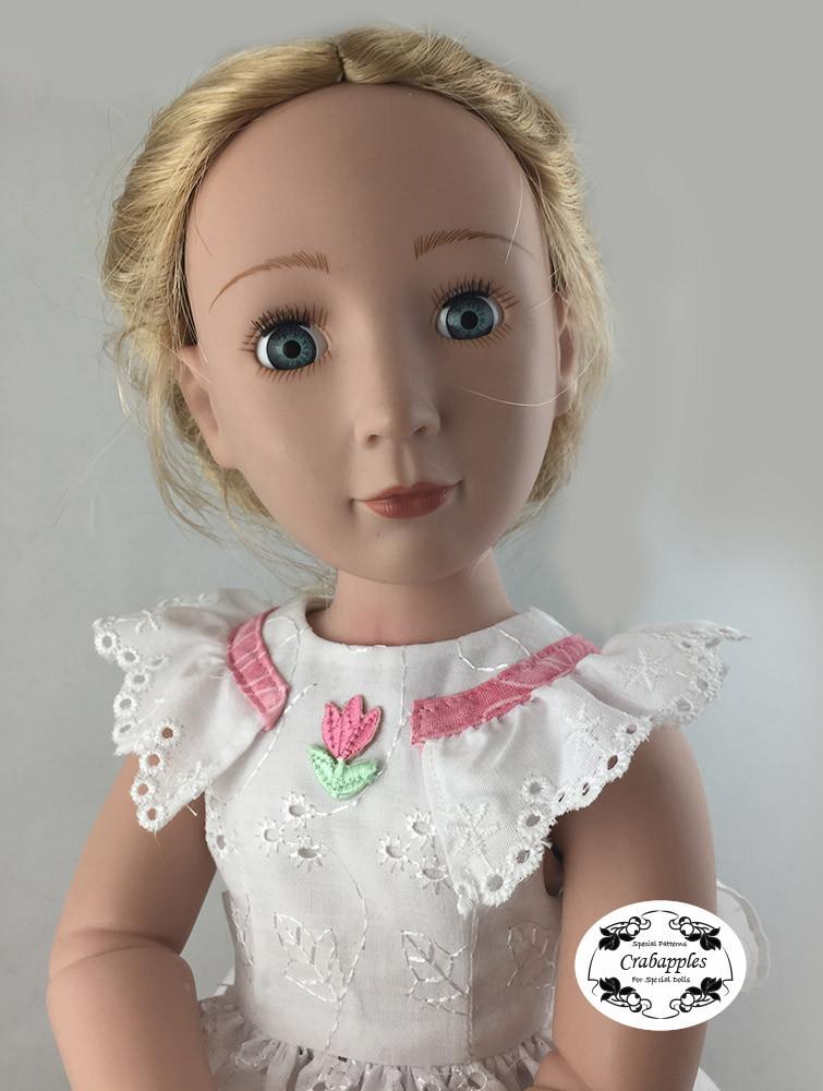 Crabapples A Girl For All Time Sunday Best Pattern for AGAT Dolls Pixie Faire