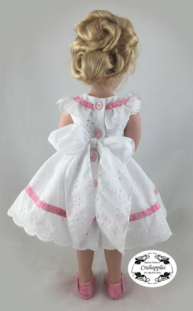 Crabapples A Girl For All Time Sunday Best Pattern for AGAT Dolls Pixie Faire