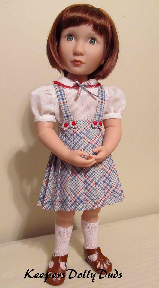 Keepers Dolly Duds Designs A Girl For All Time Train Station Four Piece Outfit Pattern For A Girl For All Time Dolls Pixie Faire