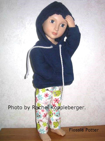 Flossie Potter A Girl For All Time Weekend Wear Hoodie & PJ Pants for AGAT Dolls Pixie Faire