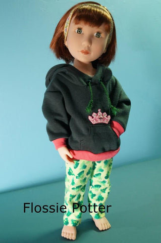 Flossie Potter A Girl For All Time Weekend Wear Hoodie & PJ Pants for AGAT Dolls Pixie Faire