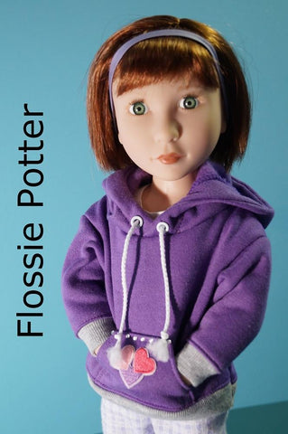 Flossie Potter A Girl For All Time Weekend Wear Hoodie & PJ Pants for AGAT Dolls Pixie Faire