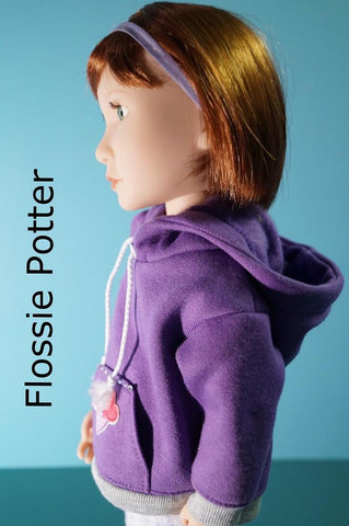 Flossie Potter A Girl For All Time Weekend Wear Hoodie & PJ Pants for AGAT Dolls Pixie Faire