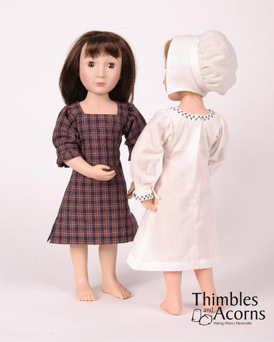 Thimbles and Acorns A Girl For All Time Renaissance Faire Side Laced Kirtle Ensemble for AGAT Dolls Pixie Faire