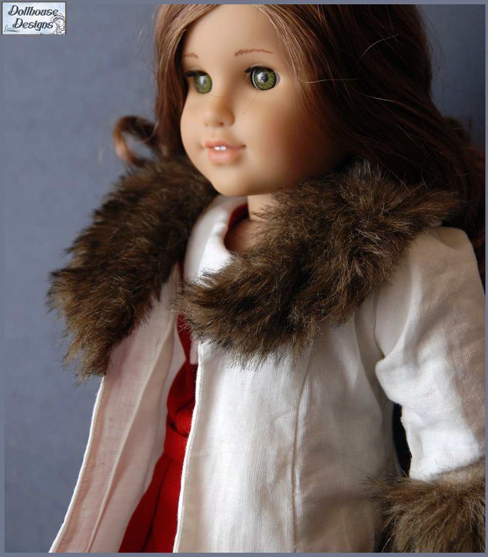 Dollhouse Designs 18 Inch Historical 1930s Coat Set 18" Doll Clothes Pattern Pixie Faire