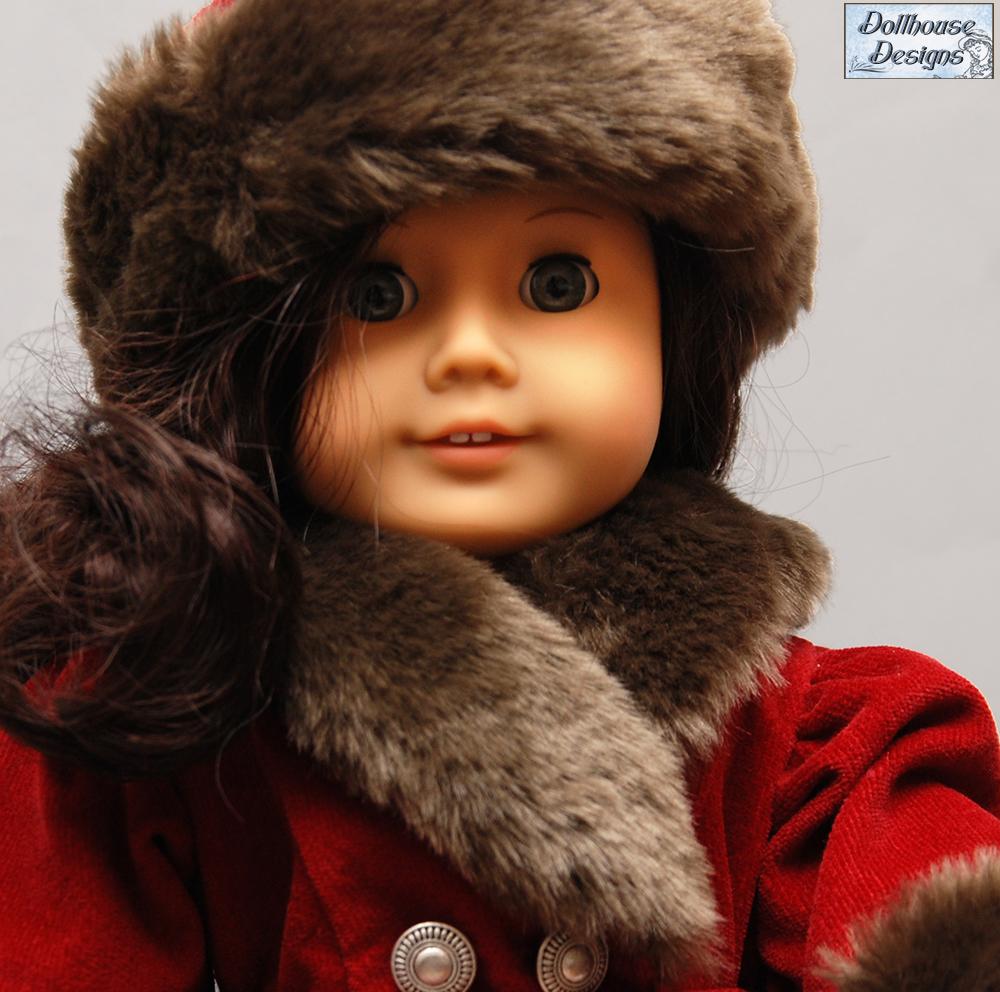 Dollhouse Designs 18 Inch Historical 1930s Coat Set 18" Doll Clothes Pattern Pixie Faire