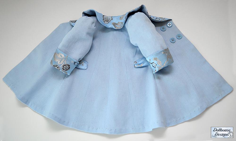 Dollhouse Designs 18 Inch Historical 1930s Coat Set 18" Doll Clothes Pattern Pixie Faire