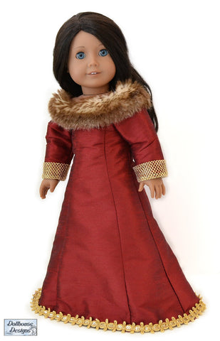 Dollhouse Designs 18 Inch Modern Frost Queen 18" Doll Clothes Pattern Pixie Faire