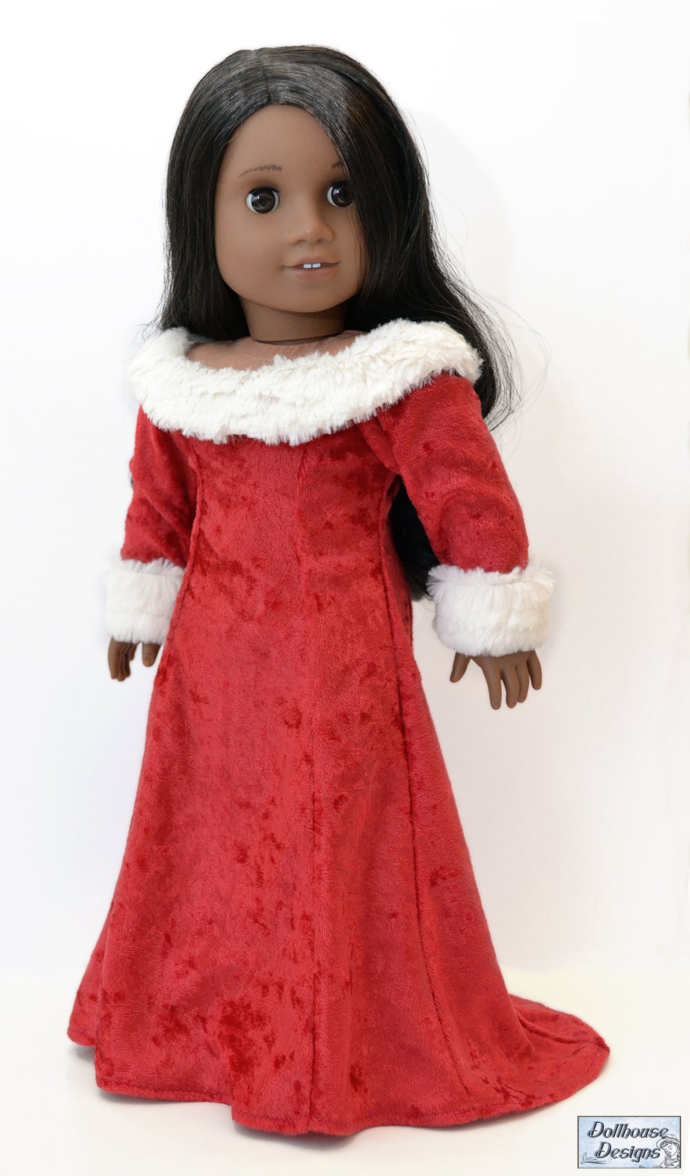 Dollhouse Designs 18 Inch Modern Frost Queen 18" Doll Clothes Pattern Pixie Faire