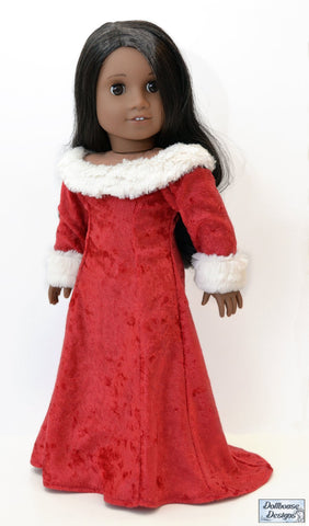 Dollhouse Designs 18 Inch Modern Frost Queen 18" Doll Clothes Pattern Pixie Faire