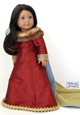 Dollhouse Designs 18 Inch Modern Frost Queen 18" Doll Clothes Pattern Pixie Faire