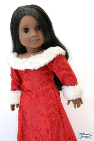 Dollhouse Designs 18 Inch Modern Frost Queen 18" Doll Clothes Pattern Pixie Faire
