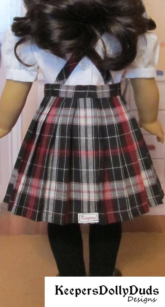 Keepers Dolly Duds Designs 18 Inch Historical Train Station Four Piece Outfit 18" Doll Clothes Pattern Pixie Faire
