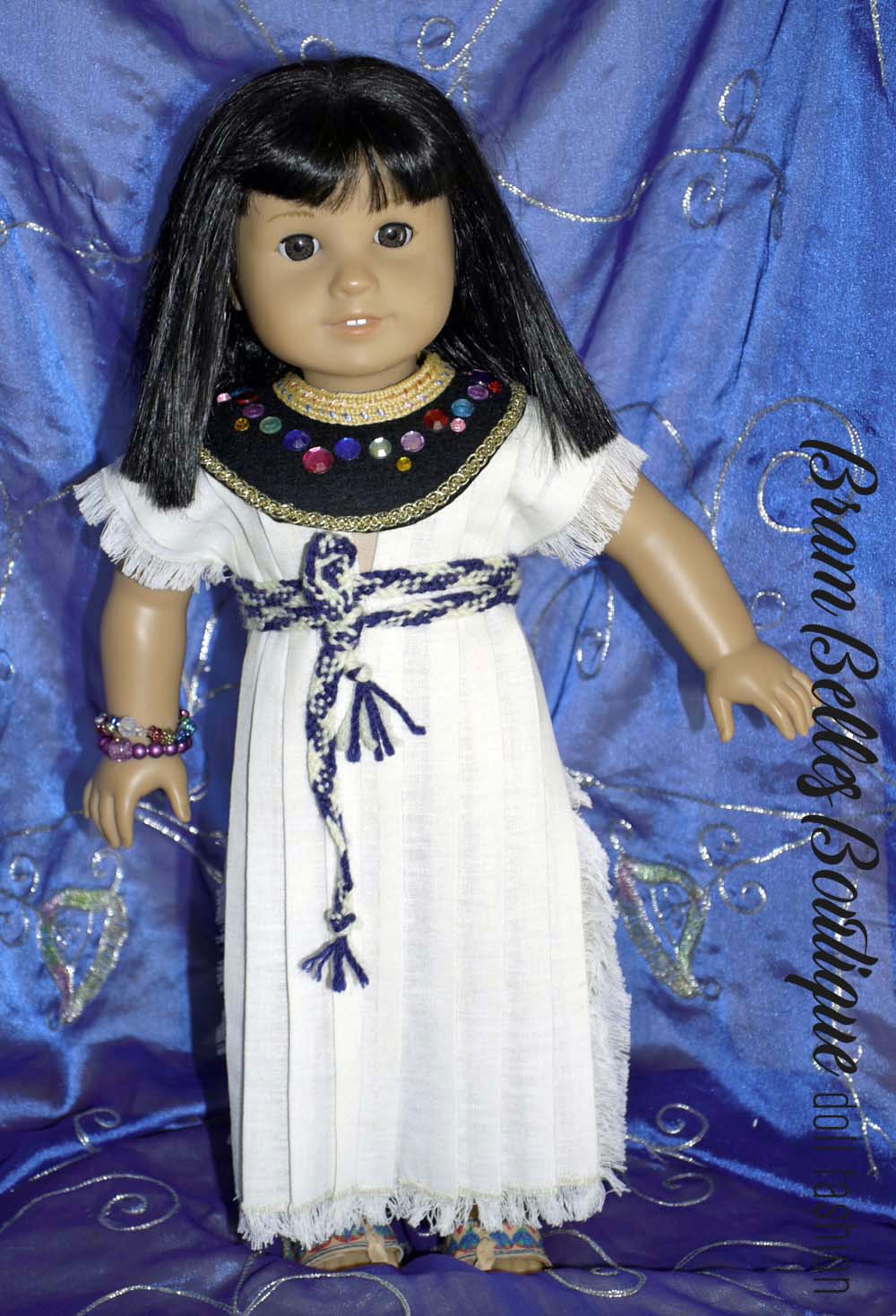 Brambelles boutique 18 Inch Historical Astarte's Raiment 18-20" Doll Clothes Pattern Pixie Faire