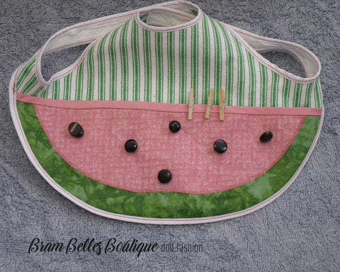 Brambelles boutique 18 Inch Modern Criss Cross Apron 18" Doll Accessories Pixie Faire