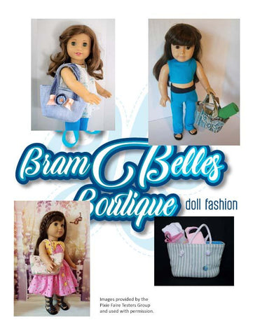 Brambelles boutique 18 Inch Modern Celeste Tote Bag 18" Doll Accessories Pixie Faire