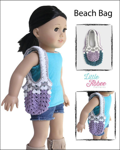 Little Abbee Crochet Beach Bag Crochet Pattern Pixie Faire