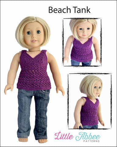 Little Abbee Crochet Beach Tank Crochet Pattern Pixie Faire