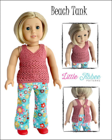 Little Abbee Crochet Beach Tank Crochet Pattern Pixie Faire