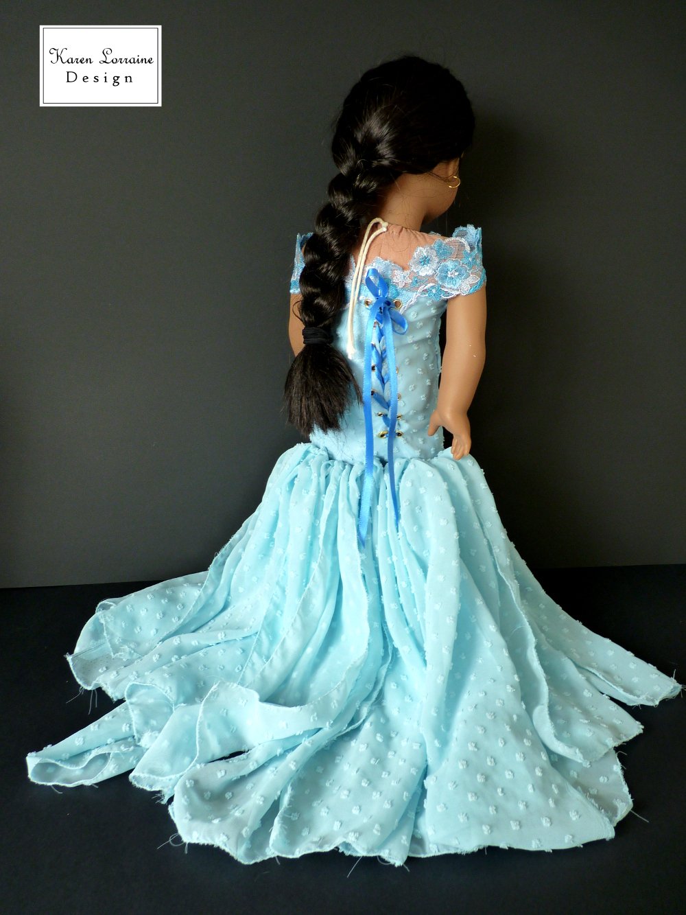 Karen Lorraine Design BOGO 18 Inch Modern Iris 18" Doll Clothes Pattern Pixie Faire