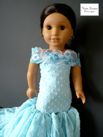 Karen Lorraine Design BOGO 18 Inch Modern Iris 18" Doll Clothes Pattern Pixie Faire