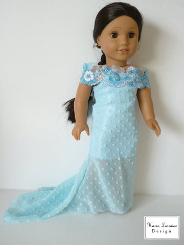 Karen Lorraine Design BOGO 18 Inch Modern Iris 18" Doll Clothes Pattern Pixie Faire