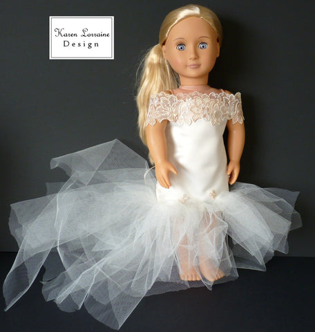 Karen Lorraine Design BOGO 18 Inch Modern Iris 18" Doll Clothes Pattern Pixie Faire