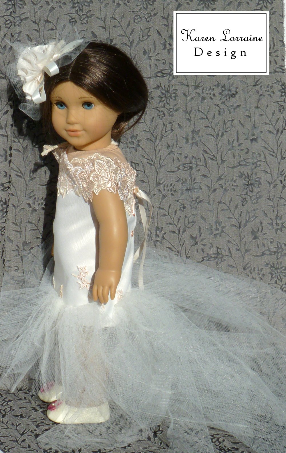 Karen Lorraine Design BOGO 18 Inch Modern Iris 18" Doll Clothes Pattern Pixie Faire
