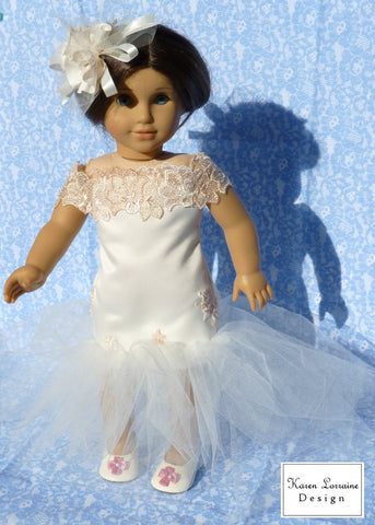 Karen Lorraine Design BOGO 18 Inch Modern Iris 18" Doll Clothes Pattern Pixie Faire