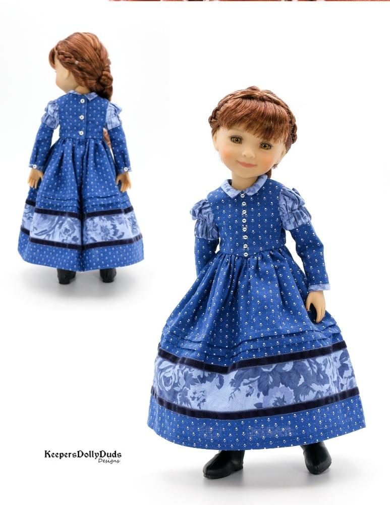 Keepers Dolly Duds Pixie Faire Ruby Red Fashion Friends Beth Pattern For 15" Ruby Red Fashion Friends Dolls Pixie Faire