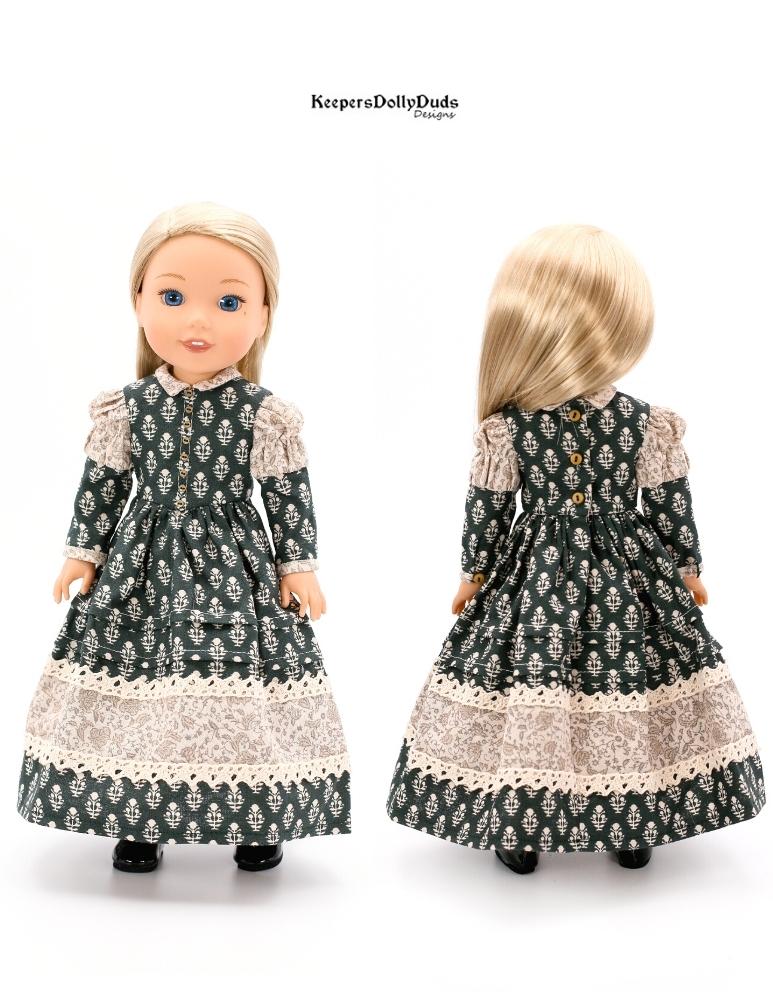 Keepers Dolly Duds Pixie Faire WellieWishers Beth 14.5" Doll Clothes Pattern Pixie Faire