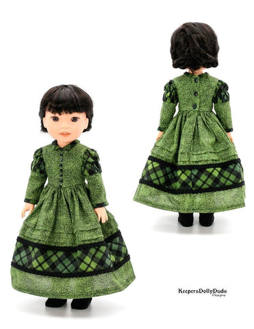 Keepers Dolly Duds Pixie Faire WellieWishers Beth 14.5" Doll Clothes Pattern Pixie Faire
