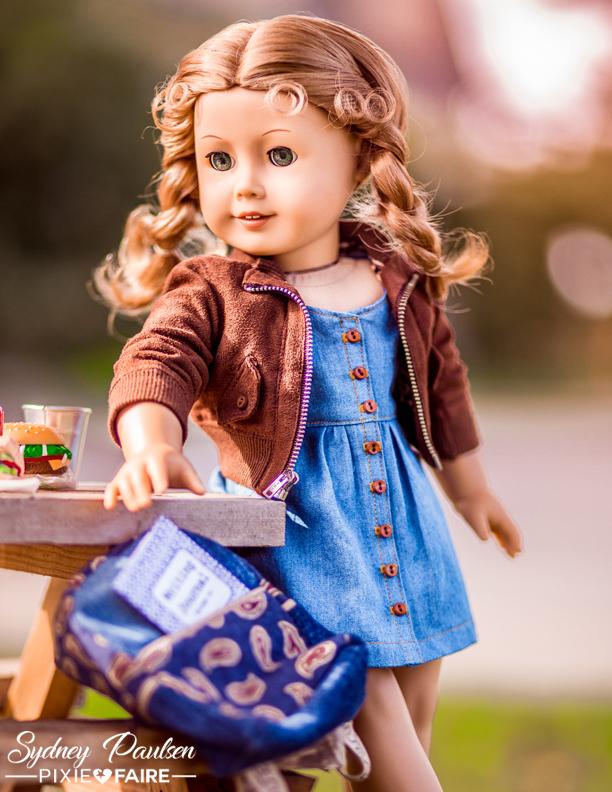 Liberty Jane 18 Inch Modern Bomber Jacket 18" Doll Clothes Pattern Pixie Faire