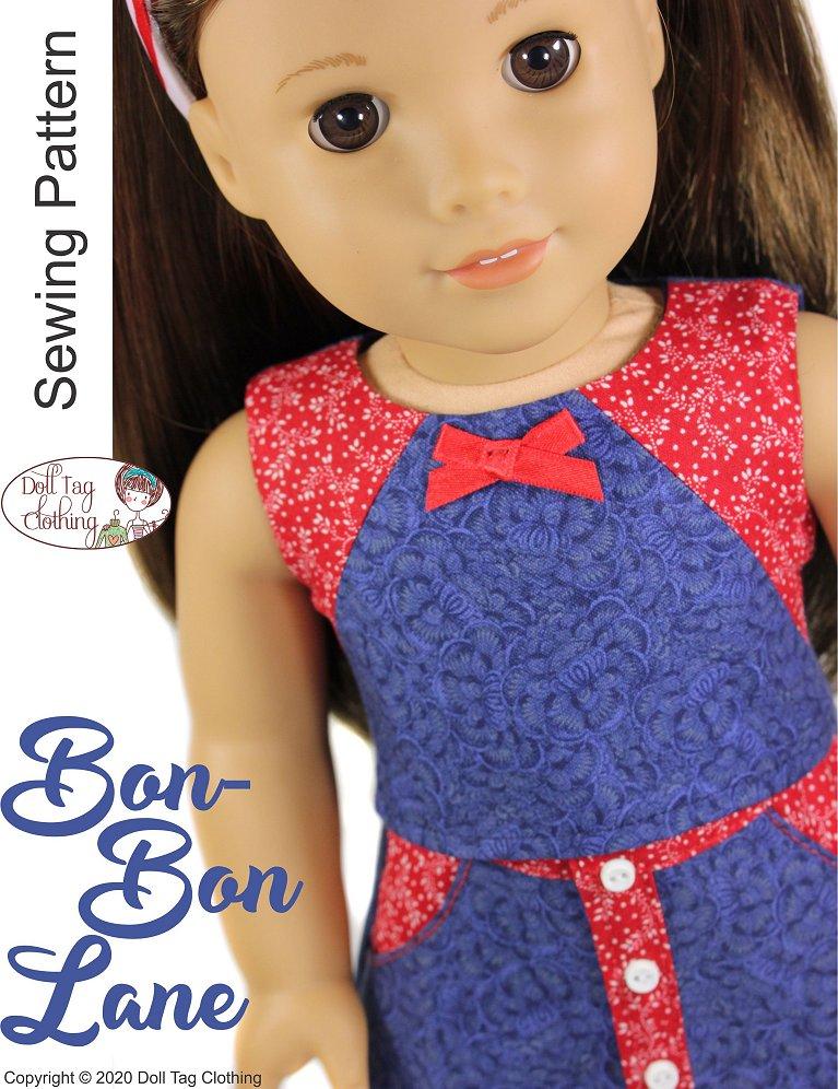 Doll Tag Clothing 18 Inch Modern Bon-Bon Lane Skirt & Top 18" Doll Clothes Pixie Faire