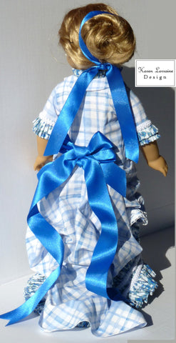 Karen Lorraine Design 18 inch Historical Brighton Train 18" Doll Clothes Pattern Pixie Faire