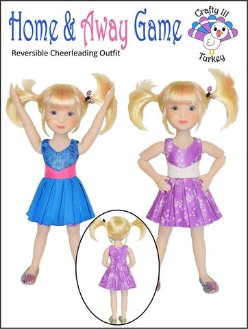 Crafty Lil Turkey Siblies Home & Away Game for 12" Siblies Dolls Pixie Faire