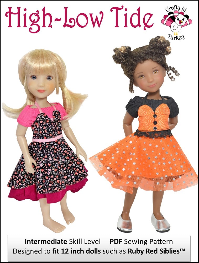 crafty-lil-turkey-high-low-tide-doll-clothes-pattern-for-12-siblies-dolls for 12 Inch Free Printable 12 Inch Doll Clothes Patterns Crafty Lil Turkey High Low Tide Doll Clothes Pattern for 12