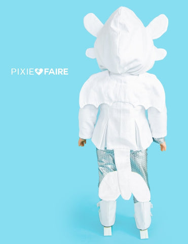 Crafty Lil Turkey 18 Inch Modern Dragons Play 18" Doll Clothes Pattern Pixie Faire