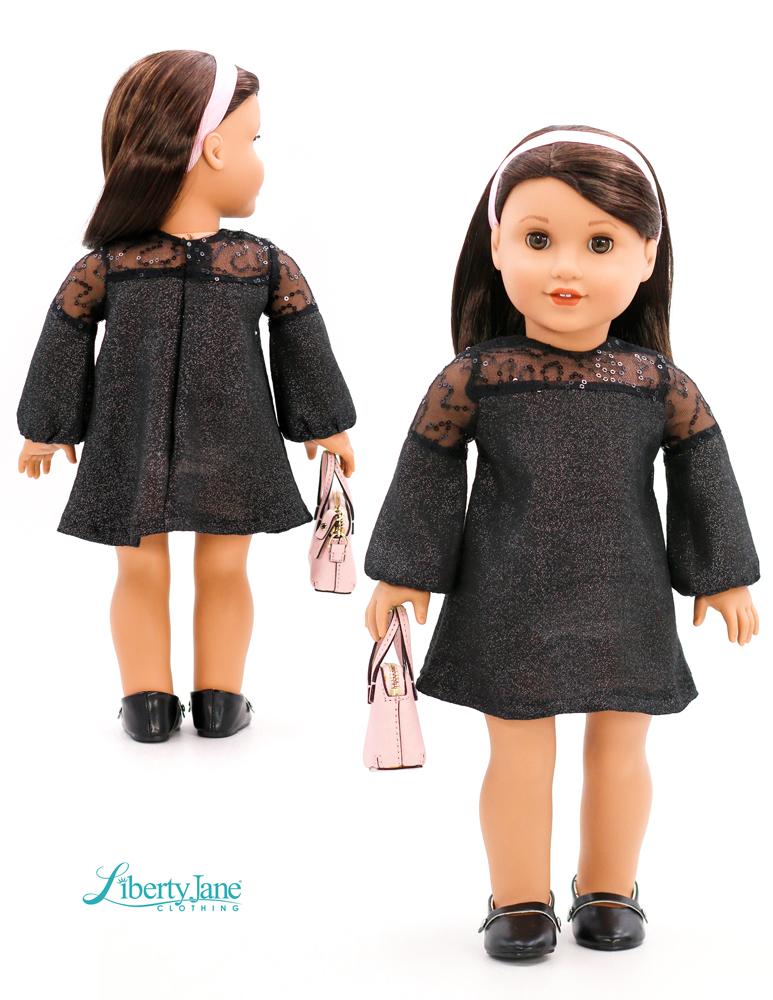 Carnaby St. Dress 18” Doll Clothes Pattern