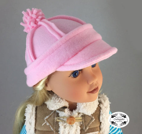 Crabapples Journey Girl Chilly Morning Vest, Hat and Boot Bundle Pattern for Journey Girls Dolls Pixie Faire