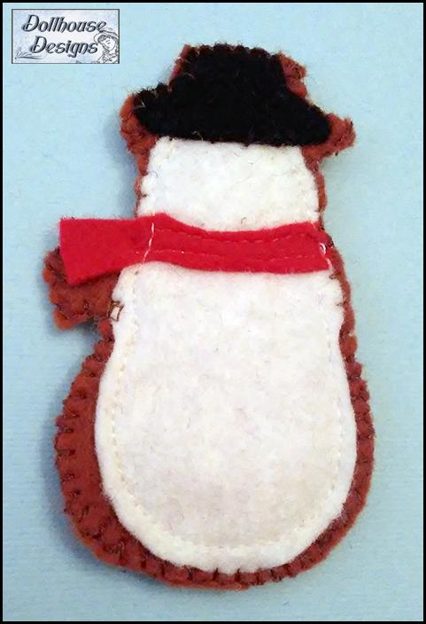 Dollhouse Designs 18 Inch Modern Christmas Cookies 18" Doll Accessory Pattern Pixie Faire