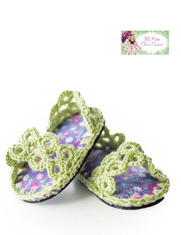 Mon Petite Cherie Couture Crochet Circling Around 18" Doll Crochet Pattern Pixie Faire