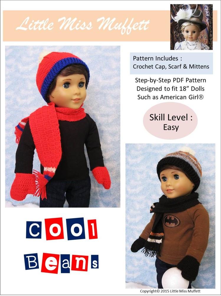 Little Miss Muffett Crochet Cool Beans Crochet Pattern Pixie Faire