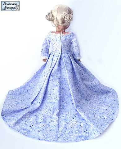 Dollhouse Designs 18 Inch Modern A Regal Celebration 18" Doll Clothes Pattern Pixie Faire