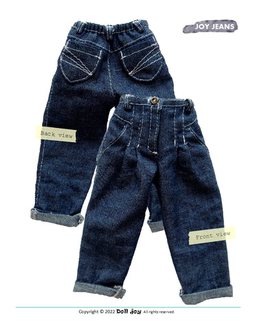 Doll Joy WellieWishers Joy Jeans 14.5-15 inch Doll Clothes Pattern Pixie Faire