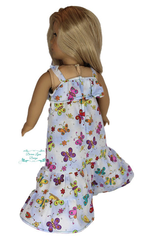 Doreen Lynn Design 18 Inch Modern Aubrey Dress 18" Doll Clothes Pattern Pixie Faire