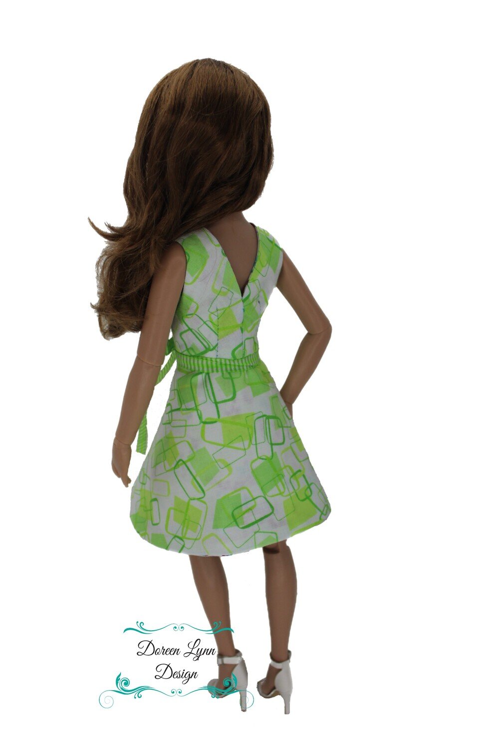 Doreen Lynn Design Ellowyne Morning Glory Reversible Dress Doll Clothes Pattern For Ellowyne Wilde™ Dolls Pixie Faire