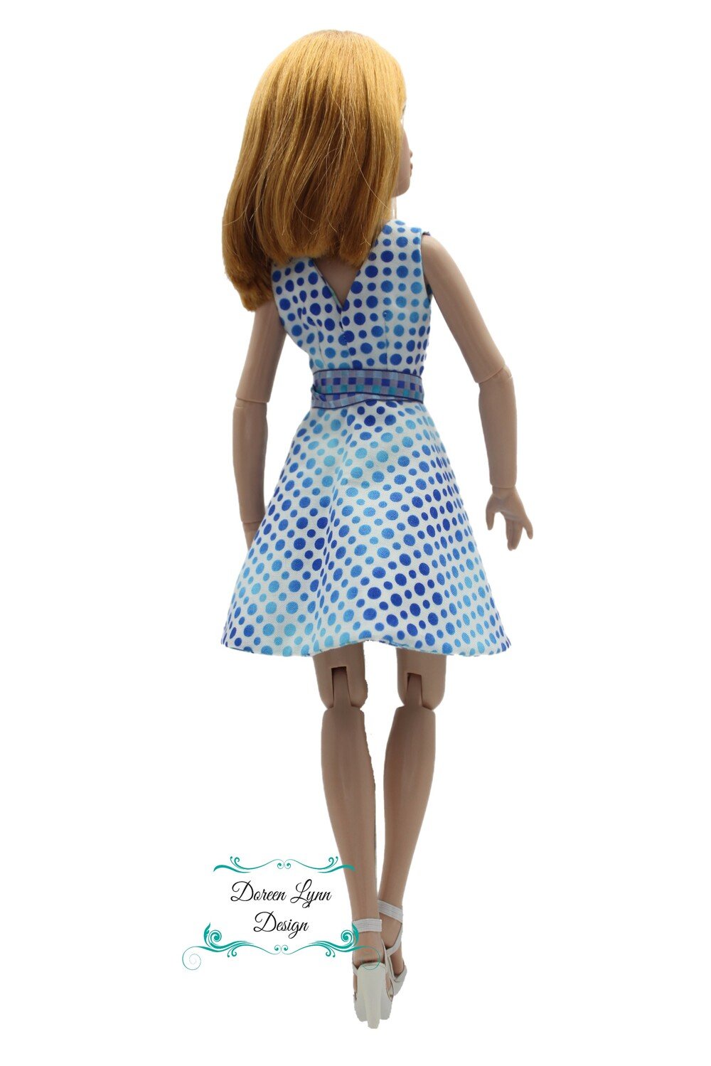 Doreen Lynn Design Ellowyne Morning Glory Reversible Dress Doll Clothes Pattern For Ellowyne Wilde™ Dolls Pixie Faire