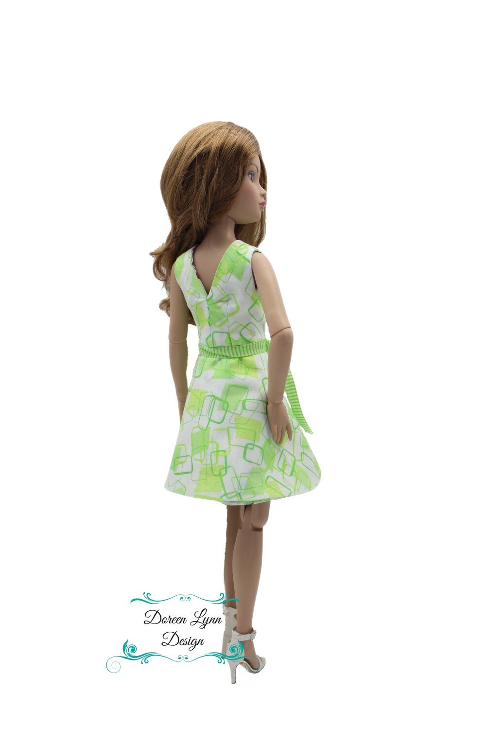Doreen Lynn Design Ellowyne Morning Glory Reversible Dress Doll Clothes Pattern For Ellowyne Wilde™ Dolls Pixie Faire